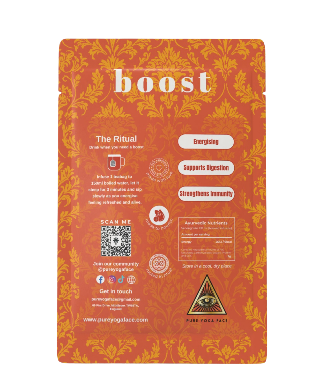 Boost Ayurvedic Herbal Tea