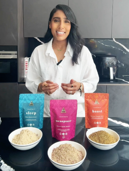 The Ayurvedic Menopause Tea Trio for your daily ritual