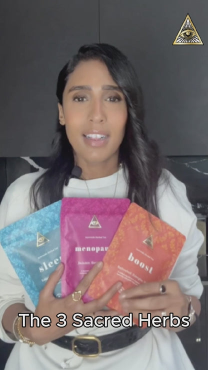 The Ayurvedic Menopause Tea Trio for your daily ritual